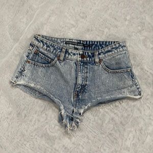 Volcom Acid wash shorts size 26